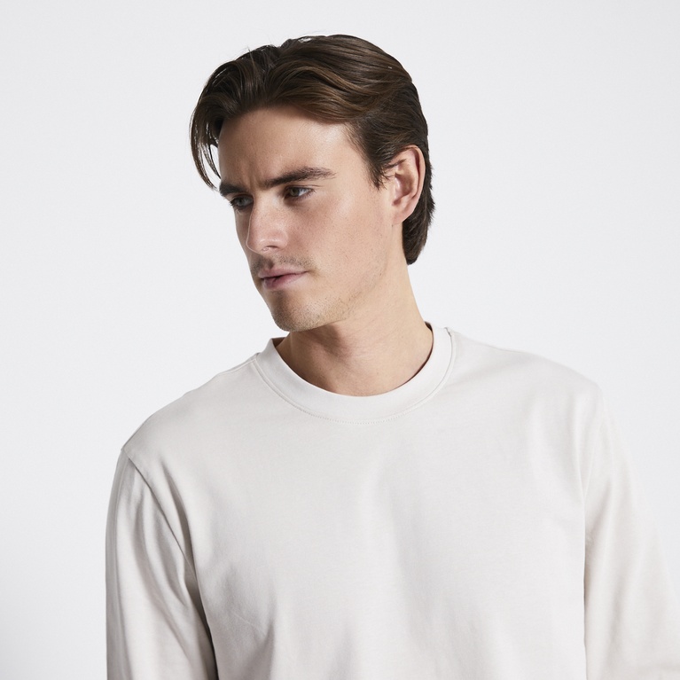 Long sleeve tee "Lion" Stone